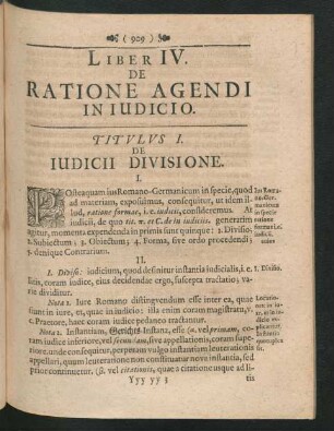 Liber IV. De Ratione Agendi In Iudicio.