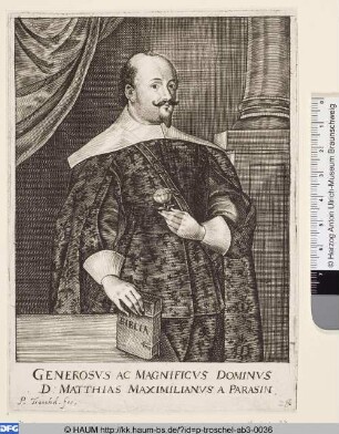 Matthias Maximilianus a Parasin