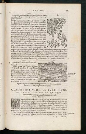 De Quinque circulorum inter corpora coelestia notatione, & Planetis, Liber II I. [IIII.]