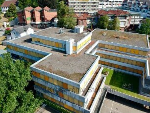 Reinbek: Rathaus von oben gesehen