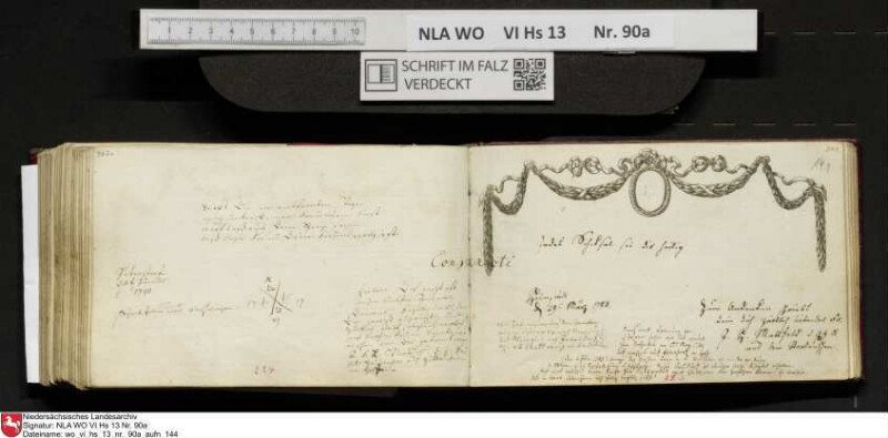 Stammbuch des Ernst Philipp Ludwig Zellmann (1763-1795) aus
                           Braunschweig