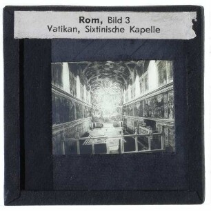 Rom, Vatikan, Sixtinische Kapelle