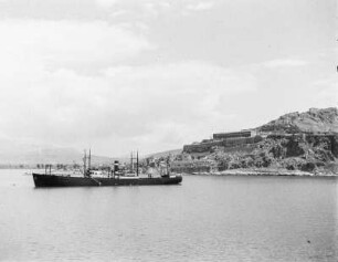 Hafen von Nauplia und Festung Palamidi
