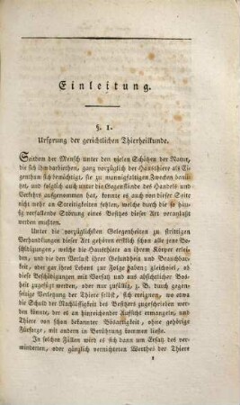 Handbuch der gesammten gerichtlichen Thierarzneykunde