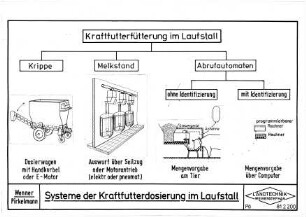 Systeme der Kraftfutterdosierung im Laufstall