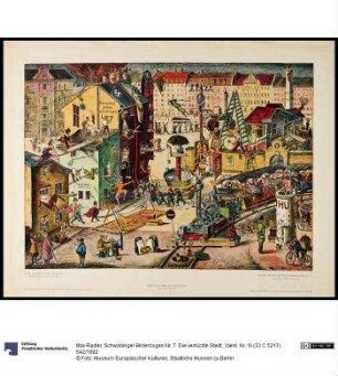 Schwabinger Bilderbogen Nr. 7. Die verrückte Stadt.