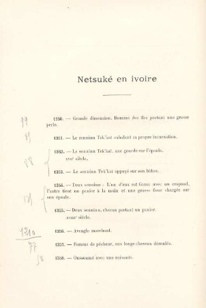 Netsuké en ivoire
