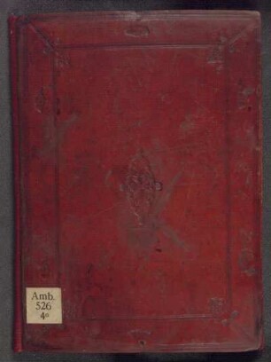 Compendium legum ac ordinum Reipublicae Venetae de tutelis pupillorum (Pupillen-Ordnung) – Nürnberg, StN, Amb. 526. 4°