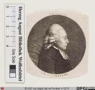 Bildnis Josias Friedrich Christian Löffler