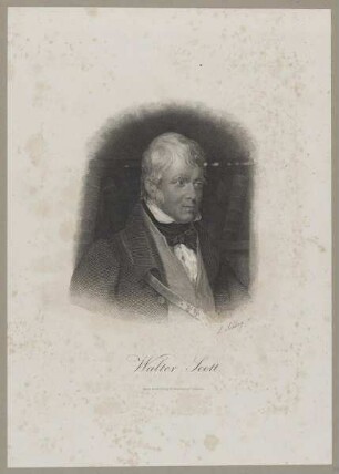 Bildnis des Walter Scott