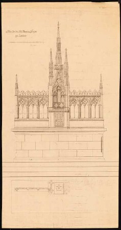 St. Benno-Kirche, Hannover-Linden: Altar: Ansicht, Grundriss