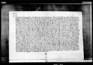 Der Hofrichter zu Rottweil gebietet nach Urteil des Hofgerichts dem Pfalzgrafen Otto, dem Markgrafen Bernhard von Baden, dem Grafen Eberhard III. und den Städten Ulm, Reutlingen und Rottenburg, daß sie Burkhard von Reischach im Besitz der ihm zugewiesenen Güter schirmen.
