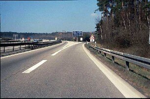Einfahrt Tangente (München Richtung Stuttgart)