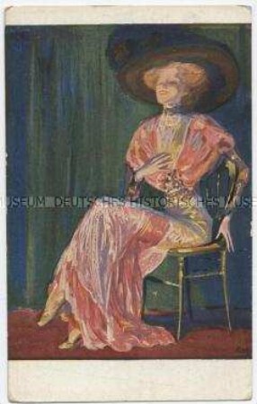 Jugend-Postkarte - Gussy Holl