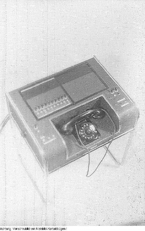 RFT-Fernmeldetechnik, Produkte, u.a., Dezember 1953