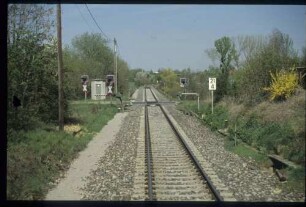 Strecke in km 21+400