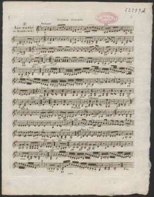 Violino Secundo
