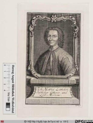 Bildnis Giovanni Maria Lancisi