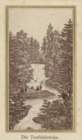 "Die Teufelsbrücke" bei Wilhelmshöhe