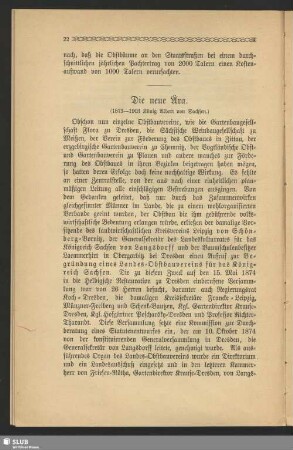 Die neue Ära : (1873-1903 König Albert von Sachsen)