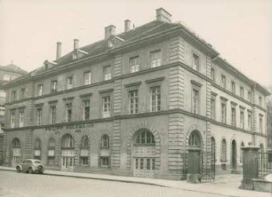 Bürohaus und Lagerplatz Philipp Holzmann AG, München, ohne Datum