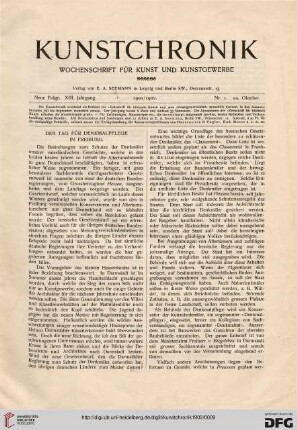 Heft 1 (10. Oktober 1901)
