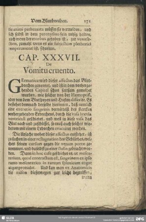 Cap. XXXVII. De Vomitu cruento