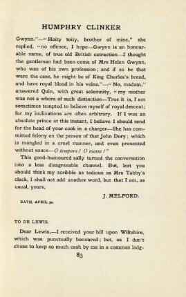 To Dr Lewis