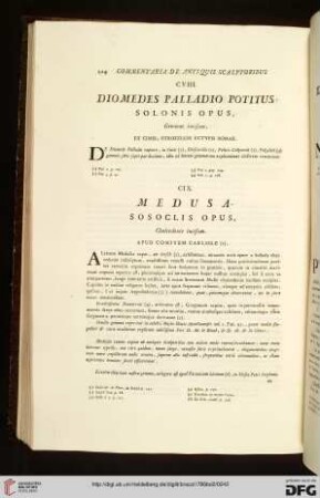 CVIII. Diomedes Palladio Potitus / CVIII. Diomedes rapitore del Palladio