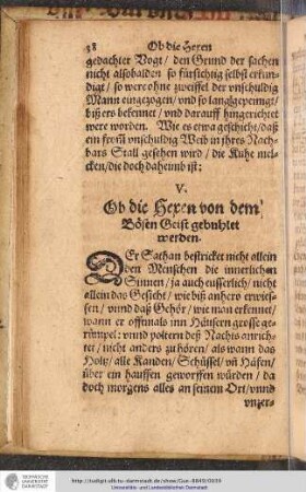 Ob die Hexen von dem bösen Geist gebuhlt werden.