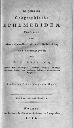 Zweites Stück Octbr. 1811