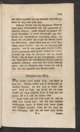Marzipan von Salz.