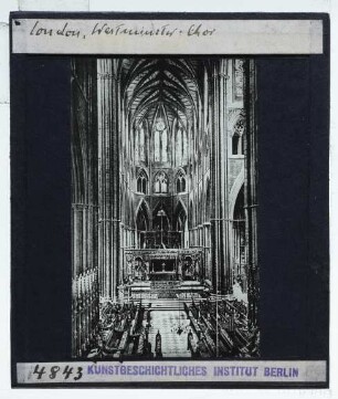 London, Westminster Abbey, Chor