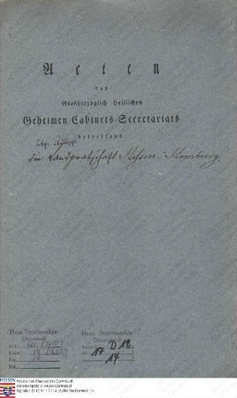 Hessen-Homburg, Landgraf Philipp