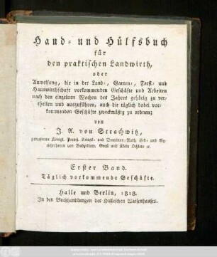 Bd. 1: Täglich vorkommende Geschäfte