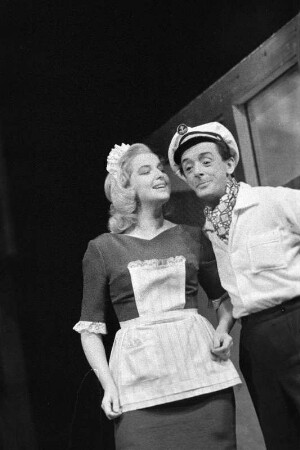 Szenenbilder aus "In Frisco ist der Teufel los", Musical von Guido Masanetz. Metropol-Theater Berlin, 22.03.1962