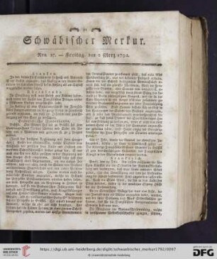 Merz (Nro. 27 - Nro. 39)