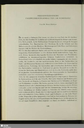 Niedersächsische Fachwerkbürgerbauten Am Nordharz
