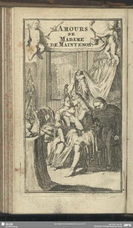 Amours De Madame De Maintenon