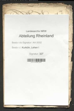 Belehnung der v. Obentraut