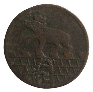 Münze, Pfennig, 1746