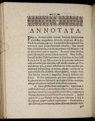 Annotata.