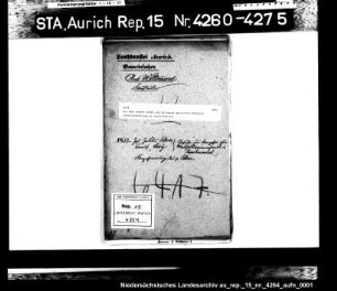 Die dem Johann Eiben aus Wittmund gestattete Manufakturwarenhandlung in Carolinensiel
