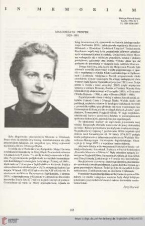 54: Małgorzata Procek