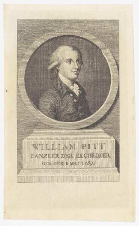 Bildnis des William Pitt