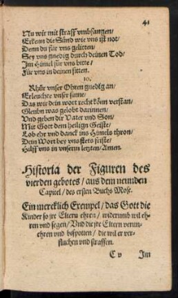 Historia der Figuren des vierden gebotes ...