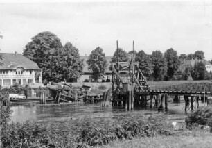 Beschädigung der Klappbrücke Heiligenstedten/Stör