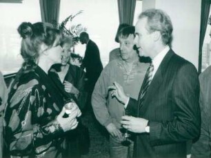 IFF 1988. Ellen Burstyn im Gespräch mit Dr. Volker Hassemer, Heiner Carow
