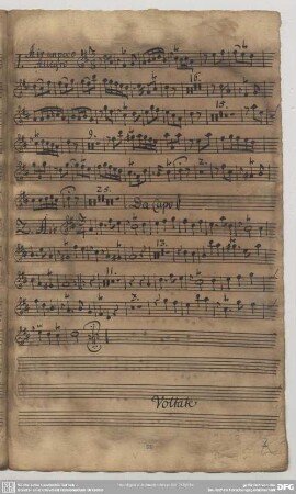 Fasch, J. F.[?], Suiten, D-Dur / Ausw.