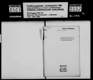 Weil, Heinrich, Kaufmann in Lützelsachsen Käufer: Karl Väth, Friseur in Lüztelsachsen Lagerbuch-Nr. 14 und 15 Lützelsachsen